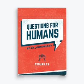 An image of the Questions for Humans for Couples deck.